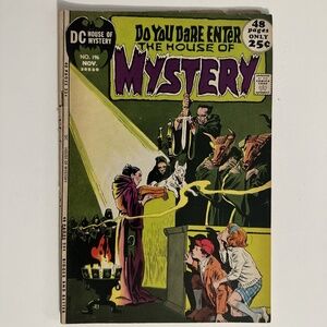 HOUSE OF MYSTERY #196 ('71), Neal Adams Cover, 52 Page Giant